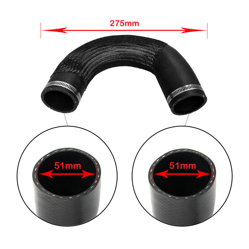 Load image into Gallery viewer, Hot Side Intercooler Hose For Mitsubishi Pajero NM NP 4M41 3.2L 2000-2006
