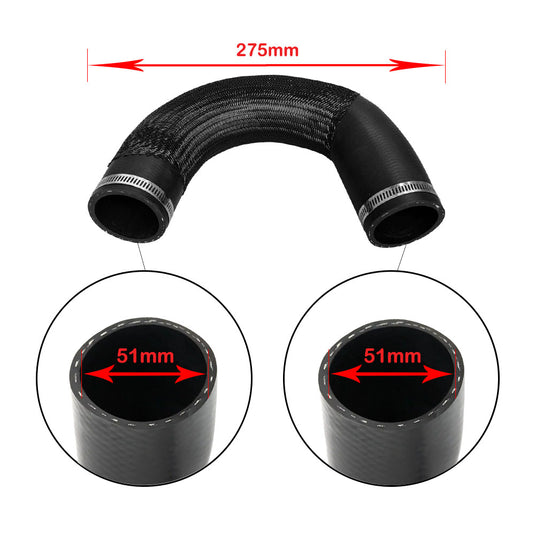 Hot Side Intercooler Hose For Mitsubishi Pajero NM NP 4M41 3.2L 2000-2006