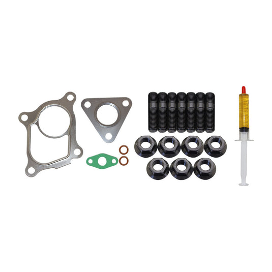Turbo Charger Installation Stud, Gasket & Lubricant Kit For Mitsubishi Triton ML 4M41 3.2L