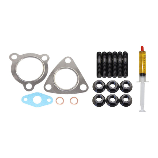Turbo Charger Installation Stud, Gasket & Lubricant Kit For Hyundai Santa Fe D4EB 2.2L