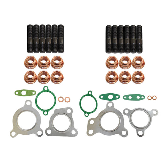 Turbo Charger Installation Stud & Gasket Kit For Toyota Landcruiser 200 Series 1VD-FTV 4.5L