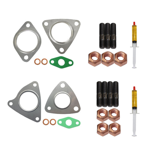 Turbo Charger Installation Stud, Gasket & Lubricant Kit For Land Rover Range Rover Sport 3.0L