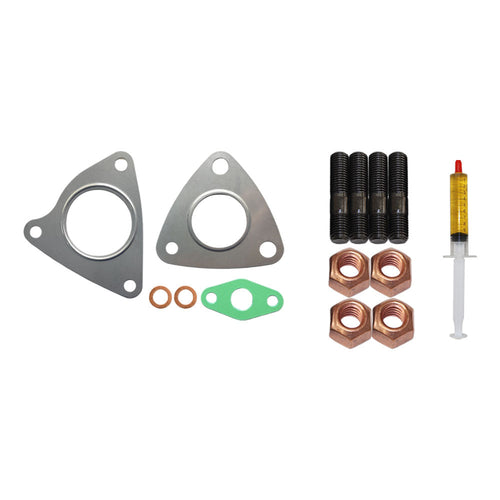 Turbo Charger Installation Stud, Gasket & Lubricant Kit For Jaguar XJ 3.0L 2009 Onwards Passenger Side