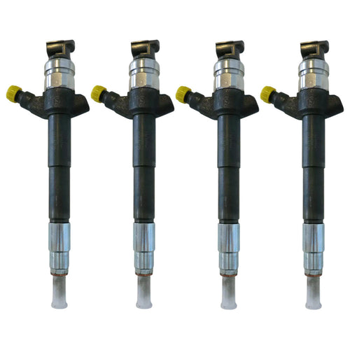 Set of 4-Genuine Denso Diesel Fuel Injector For Mitsubishi Pajero 4M41 3.2L 1465A054