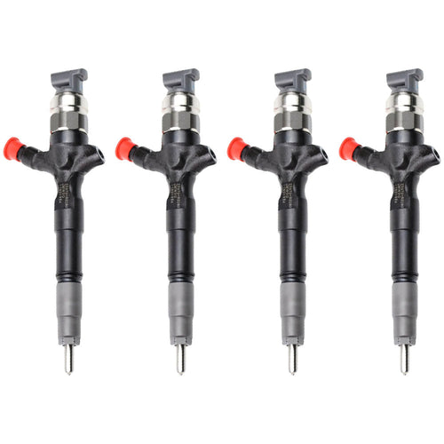 Set of 4-Genuine Denso Diesel Fuel Injector For Toyota Hilux 1KD-FTV 3.0L 2009-2015 295050-0460