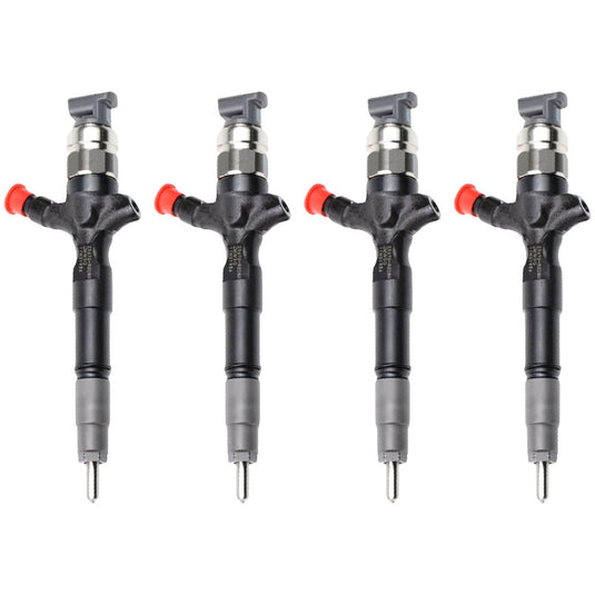 Set of 4-Genuine Denso Diesel Fuel Injector For Toyota Hilux 1KD-FTV 3.0L 2009-2015 295050-0460
