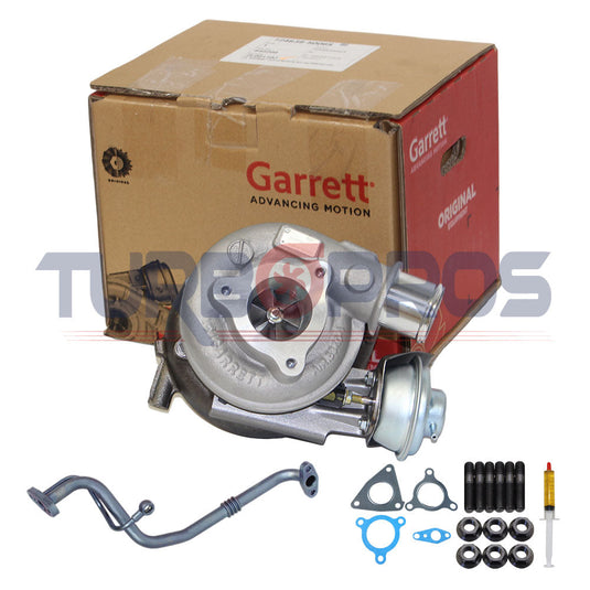 Genuine Turbo Charger GT2052V With Genuine Oil Feed Pipe For Nissan Patrol GU ZD30 3.0L 724639-5006S Fits Early DI 2000-2002