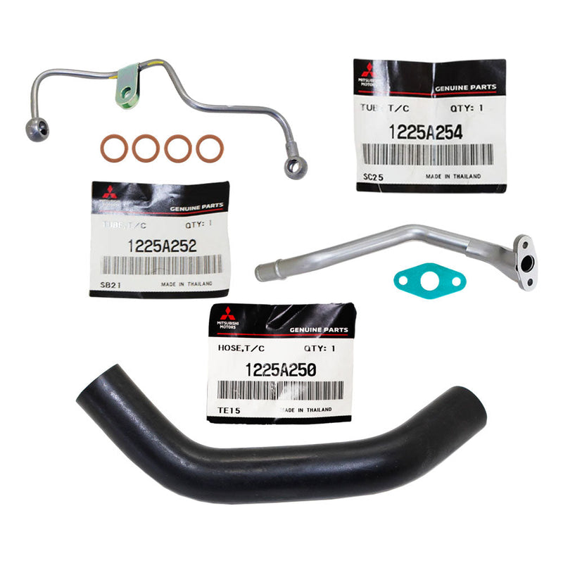 Load image into Gallery viewer, Genuine Turbo Charger Oil Feed, Return Pipe &amp; Return Hose With Gaskets For Mitsubishi Pajero Sport/Triton MQ/MR 4N15 2.4L
