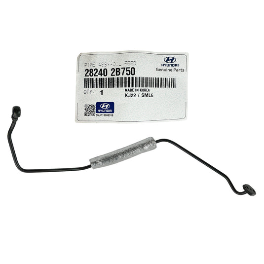 Genuine Turbo Charger Oil Feed Pipe For Hyundai Kona G4FJ 1.6L 2017 Onwards