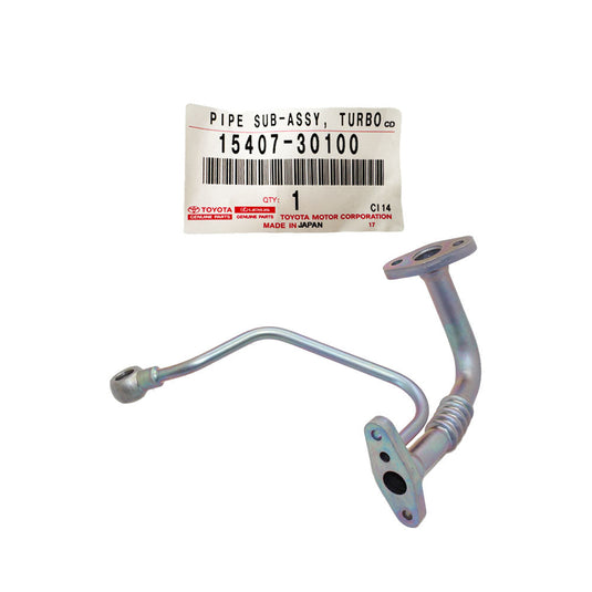 Genuine Turbo Charger Oil Feed & Return Pipe With Gaskets For Toyota Hilux 1KD-FTV 3.0L