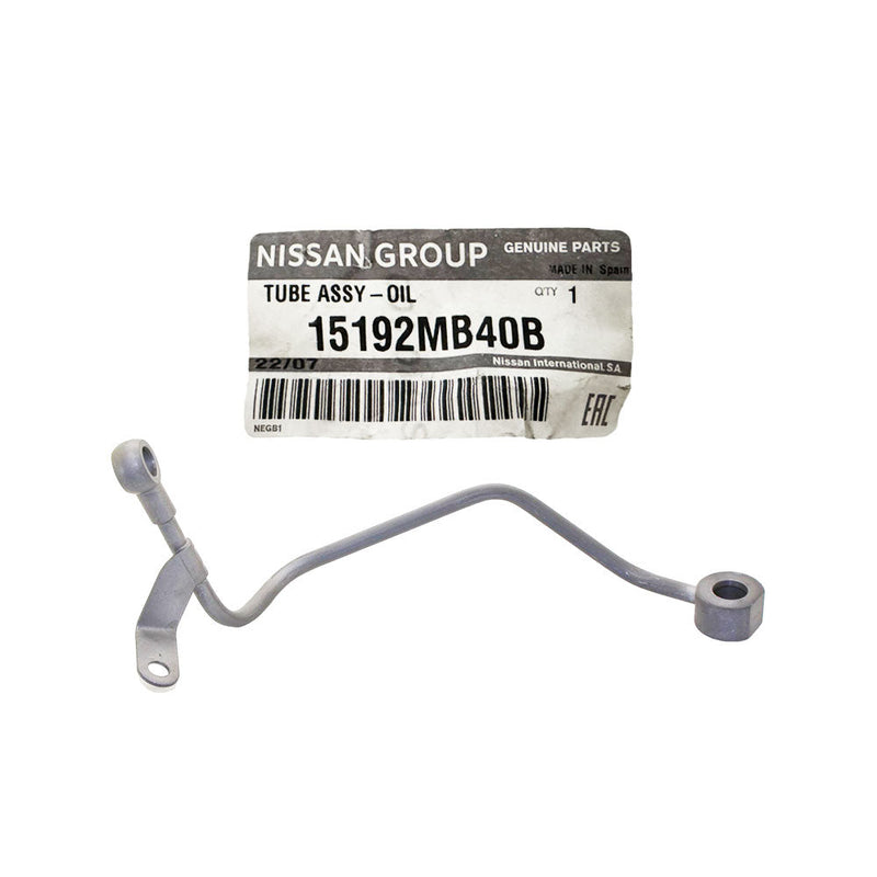 Load image into Gallery viewer, Genuine Turbo Charger Oil Feed Pipe With Gaskets For Nissan Navara D22 YD25 2.5L
