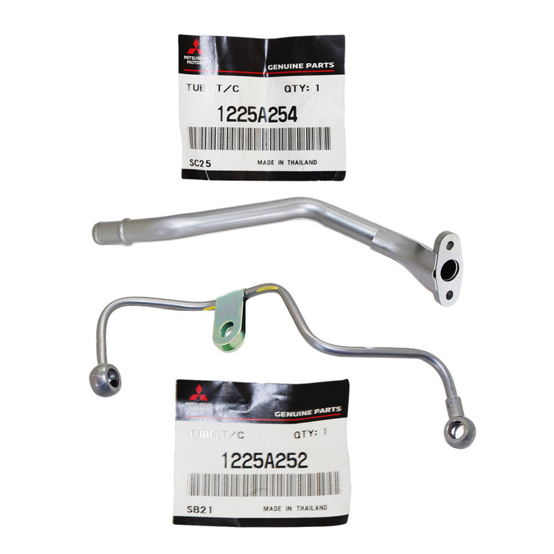 Load image into Gallery viewer, Genuine Turbo Charger Oil Feed &amp; Return Pipe For Mitsubishi Triton MQ 4N15 2.4L

