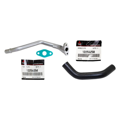 Genuine Turbo Charger Oil Return Pipe & Return Hose With Gaskets For Mitsubishi Pajero Sport/Triton MQ/MR 4N15 2.4L