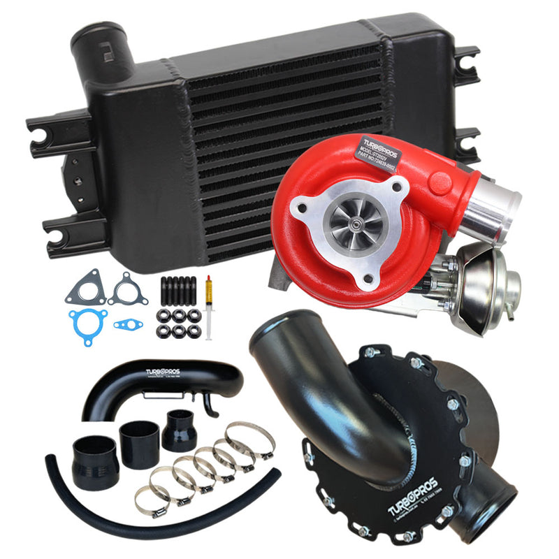 Load image into Gallery viewer, GEN1 High Flow Turbo, Intercooler, Airbox and Piping Kit For Nissan Patrol ZD30 3.0L
