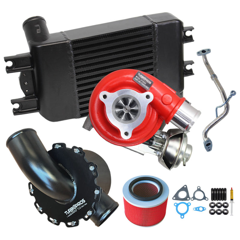 Load image into Gallery viewer, GEN1 High Flow Turbo, Intercooler and Air Box For Nissan Patrol ZD30 3.0L 2007 Onwards
