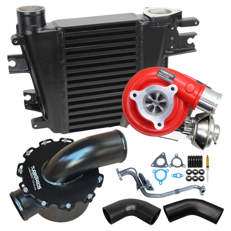 Load image into Gallery viewer, GEN1 High Flow Turbo, Intercooler and Air Box For Nissan Patrol GU ZD30 3.0L Fits Late DI 01/2002-12/2006
