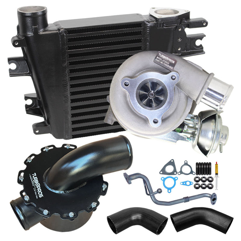Load image into Gallery viewer, Upgrade Turbo, Intercooler and Air Box For Nissan Patrol ZD30 3.0L Fits Early DI 2000-2002
