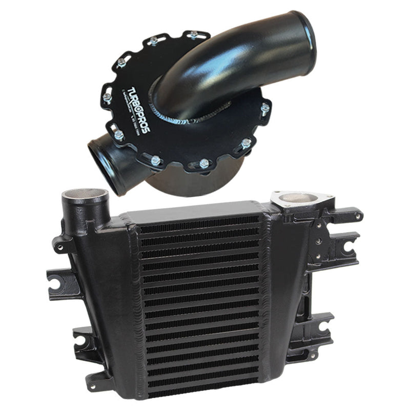 Load image into Gallery viewer, Upgrade Aluminium Intercooler and Air Box For Nissan Patrol ZD30 3.0L Direct Injection 2000-2007
