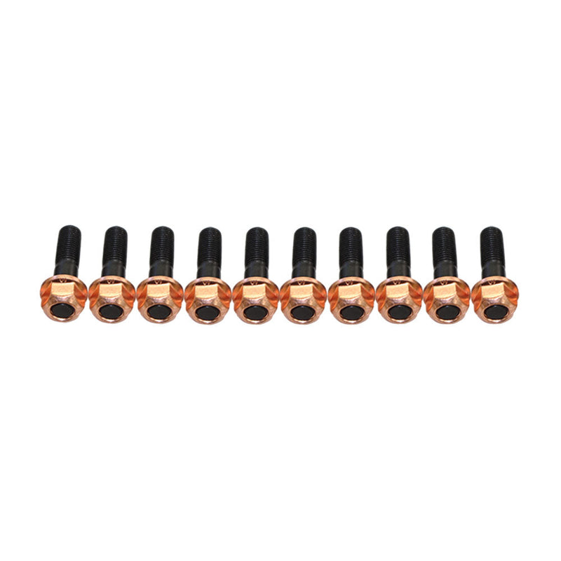 Load image into Gallery viewer, 10 Pcs M10x1.25x45mm High Tensile Stud Kit for Manifold &amp; Turbo
