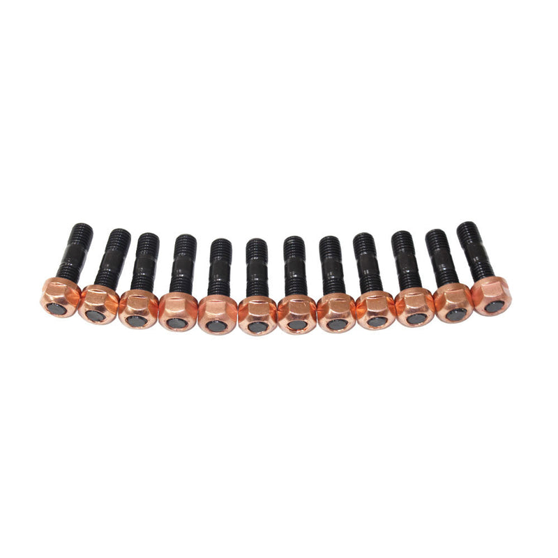 Load image into Gallery viewer, 12 Pcs M10x1.5x45mm High Tensile Stud Kit for Manifold &amp; Turbo
