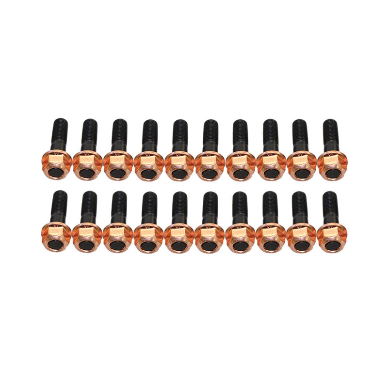 Load image into Gallery viewer, 20 Pcs M10x1.25x45mm High Tensile Stud Kit for Manifold &amp; Turbo
