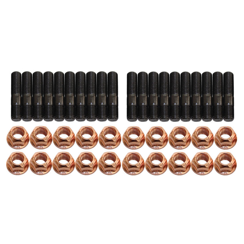 Load image into Gallery viewer, 20 Pcs M10x1.5x45mm High Tensile Stud Kit for Manifold &amp; Turbo
