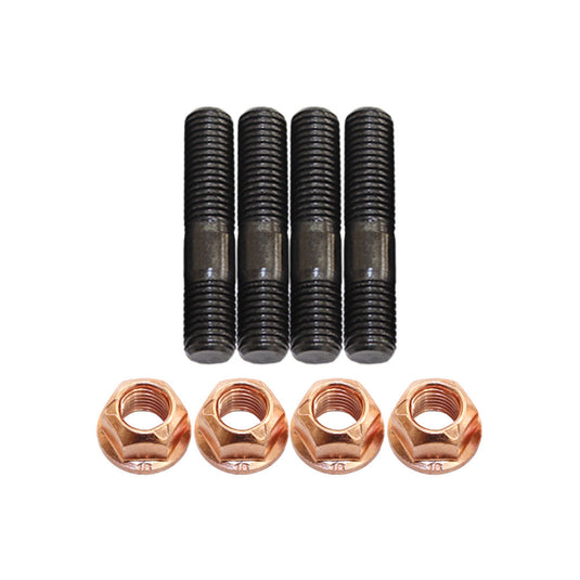 4 Pcs M10x1.25x55mm High Tensile Stud Kit for Manifold & Turbo