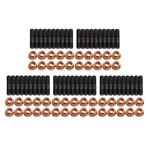 50 Pcs M10x1.5x45mm High Tensile Stud Kit for Manifold & Turbo
