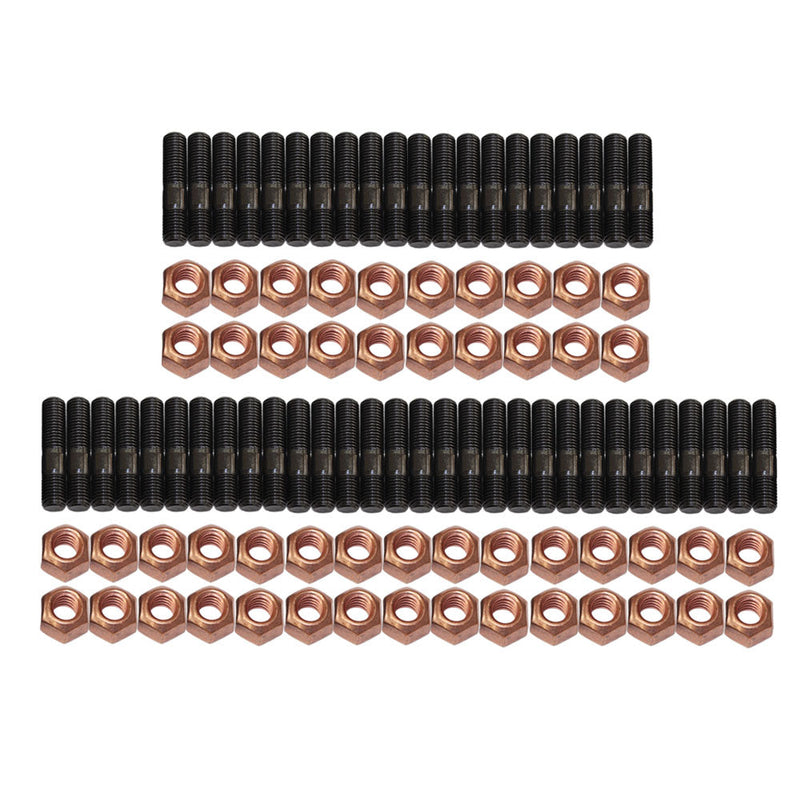 Load image into Gallery viewer, 50 Pcs M8x1.25x40mm High Tensile Stud Kit for Manifold &amp; Turbo
