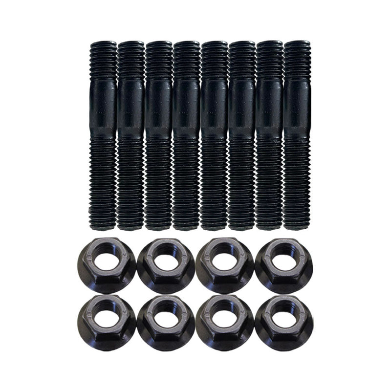 Load image into Gallery viewer, 8 Pcs M8x1.25x50mm High Tensile Stud Kit for Manifold &amp; Turbo
