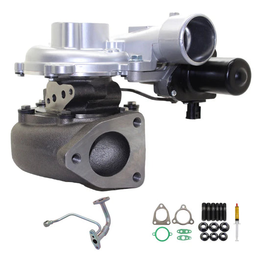 Turbo Charger With Genuine Oil Feed Pipe For Toyota Hilux D4D KUN26 1KD-FTV 3.0L