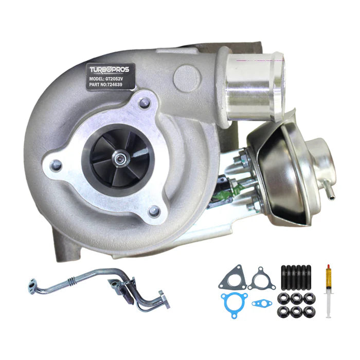 Load image into Gallery viewer, Turbo Charger With Genuine Oil Feed Pipe For Nissan Patrol GU ZD30 3.0L Fits Late DI 01/2002 - 12/2006
