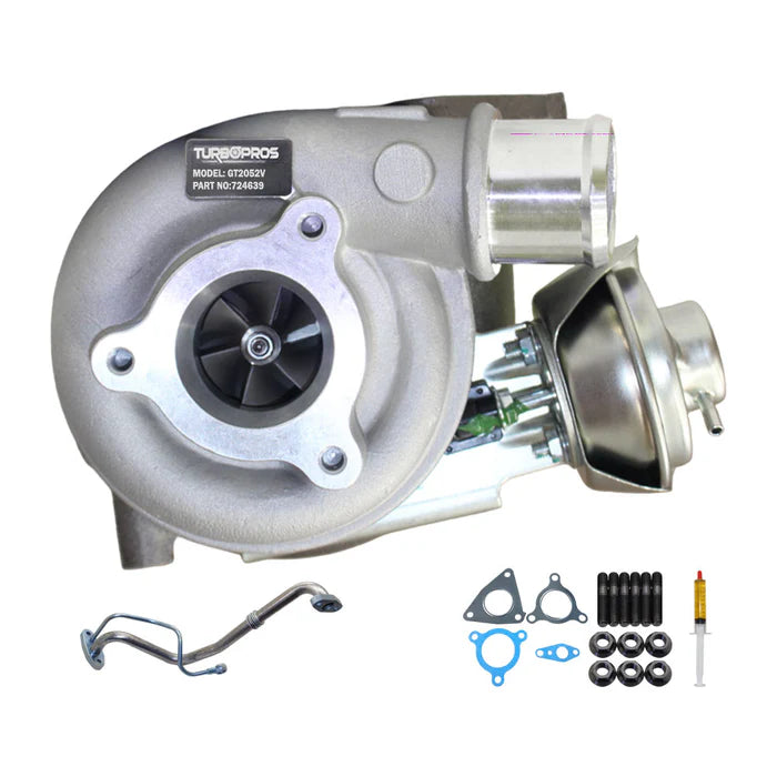 Load image into Gallery viewer, Turbo Charger With Genuine Oil Feed Pipe For Nissan Patrol GU ZD30 3.0L Fits CRD 2007 Onwards
