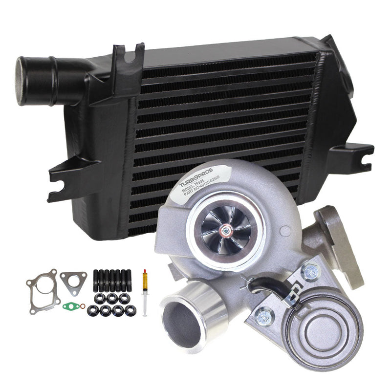 Load image into Gallery viewer, Upgrade Billet Turbo Charger With 60mm Intercooler For Mitsubishi Triton ML 4M41 3.2L
