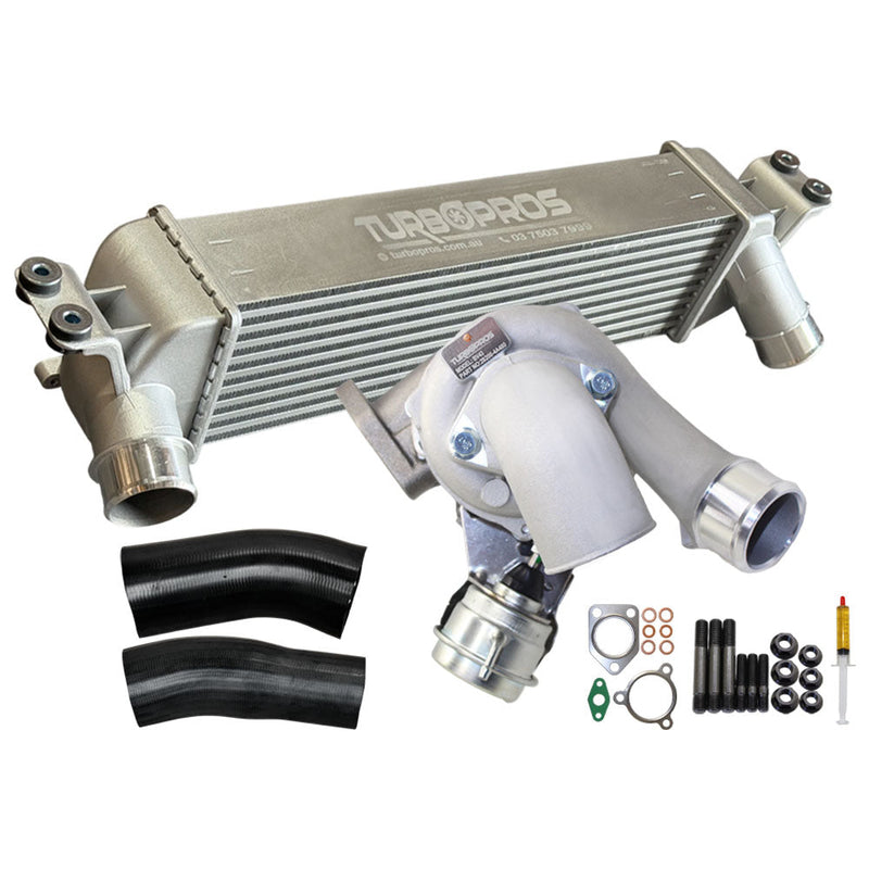 Load image into Gallery viewer, Upgrade Billet Turbo Charger With 85mm Intercooler &amp; Hoses For Hyundai iLoad / iMax D4CB 2.5L 2008-2012
