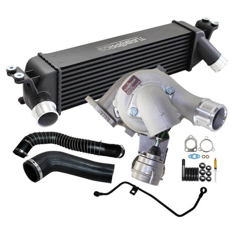Load image into Gallery viewer, Upgrade Billet Turbo Charger With 85mm Intercooler &amp; Hoses And Genuine Oil Feed Pipe For Hyundai iLoad / iMax D4CB 2.5L 2011-2014
