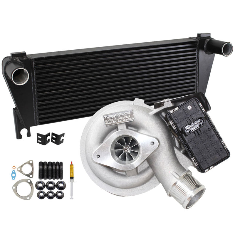 Load image into Gallery viewer, Upgrade Billet Turbo Charger With 70mm Intercooler For Ford Everest 3.2L 2015 Onwards
