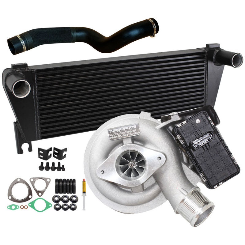 Load image into Gallery viewer, Upgrade Billet Turbo Charger With 70mm Intercooler &amp; Hose For Ford Everest / Ranger &amp; Mazda BT50 3.2L 2015 Onwards
