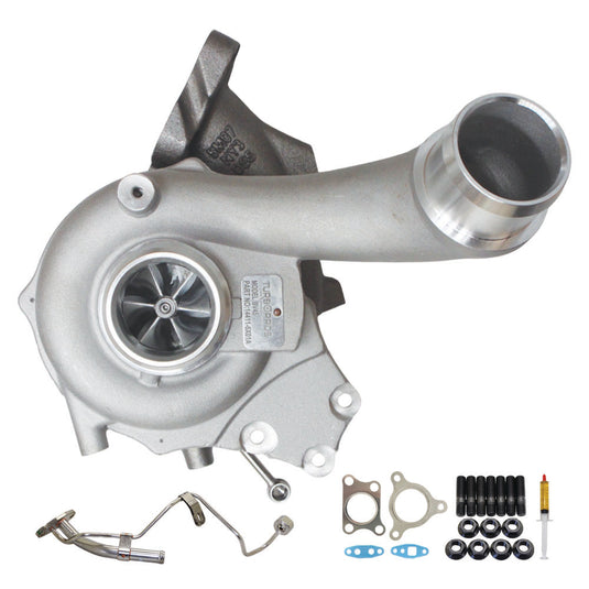 Upgrade Billet Turbo Charger With Genuine Oil Feed Pipe For Nissan Navara D40 YD25 2.5L 2010 Onwards