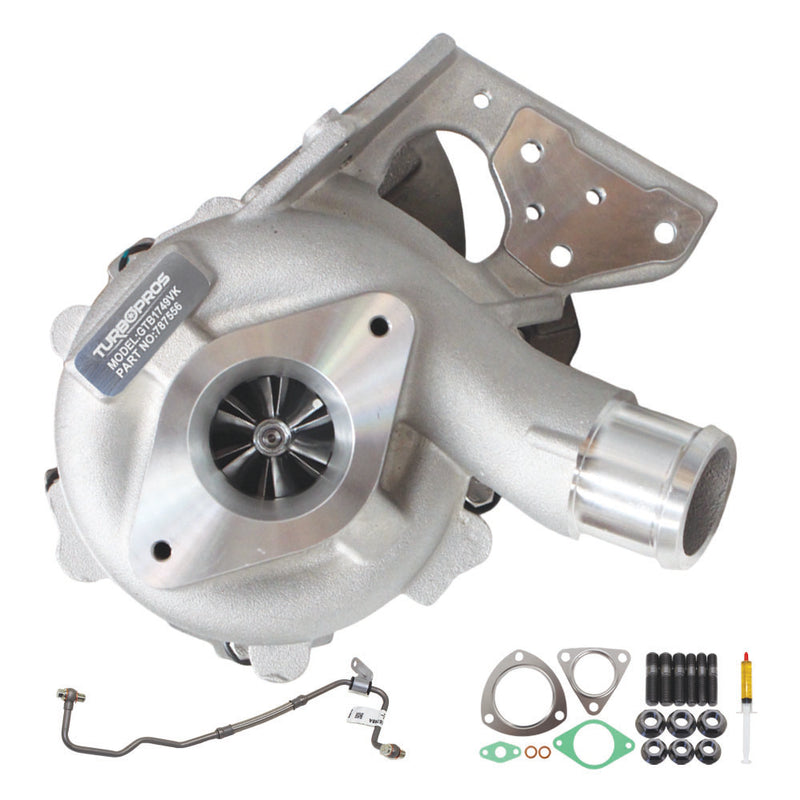 Load image into Gallery viewer, Upgrade Billet Turbo Charger With Genuine Oil Feed Pipe For Ford Transit 2.2L RWD
