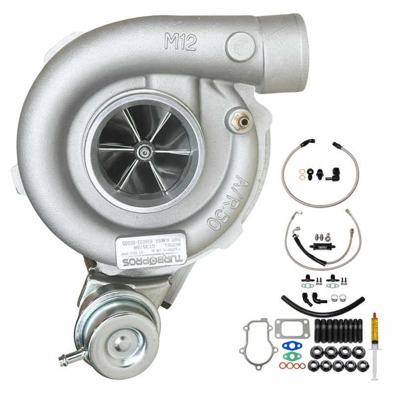 Load image into Gallery viewer, Upgrade Billet GT3576R Turbo Charger With Oil Feed, Return &amp; Water Line For Ford Falcon FG XR6 / G6 / G6E Barra 4.0L 2008-2014
