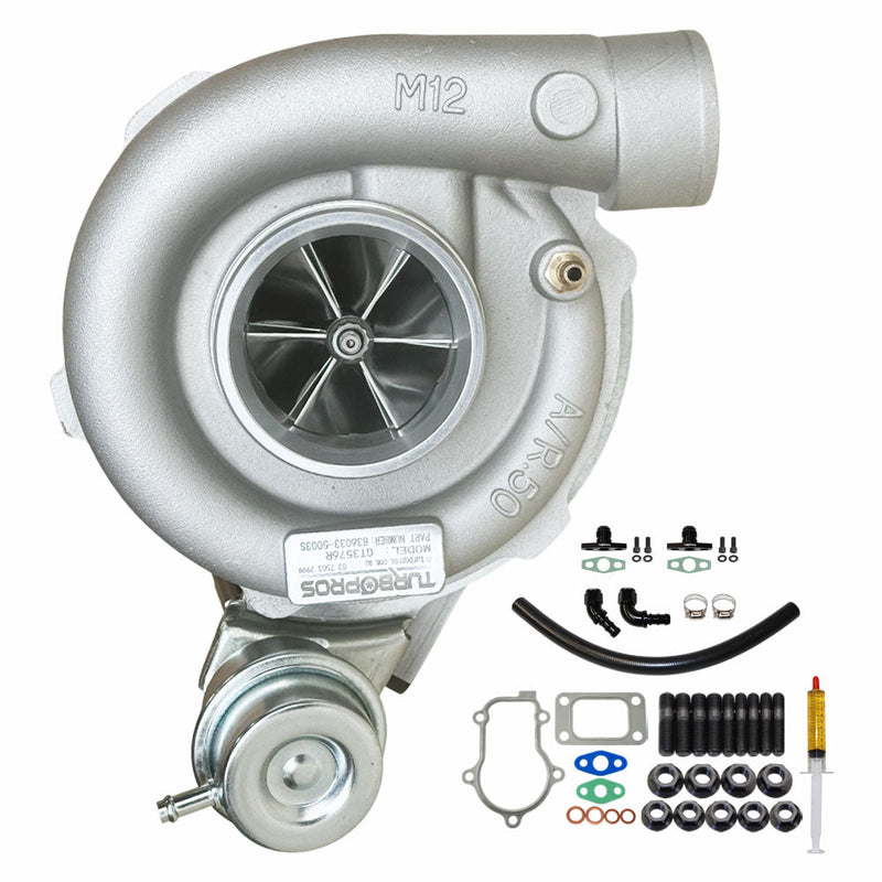 Load image into Gallery viewer, Upgrade Billet GT3576R Turbo Charger With Oil Return Line For Ford Falcon FG XR6 / G6 / G6E Barra 4.0L 2008-2014
