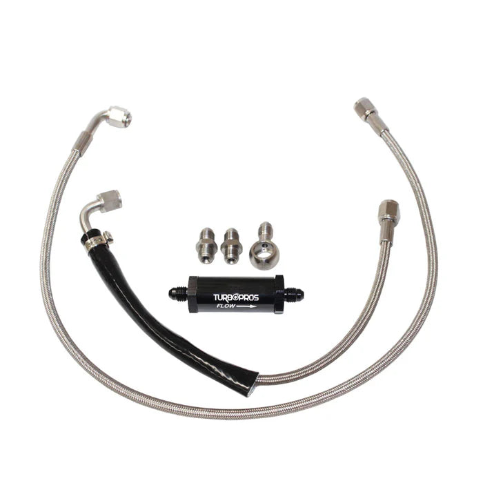 Load image into Gallery viewer, Upgrade Billet GT3582R Turbo Charger With Oil Feed, Return &amp; Water Line And Bracket Kit For Ford FPV BA / BF / FG F6 Barra 4.0L
