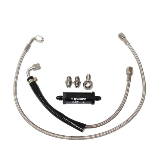 Upgrade Billet GT3582R Turbo Charger With Oil Feed, Return & Water Line And Bracket Kit For Ford FPV BA / BF / FG F6 Barra 4.0L
