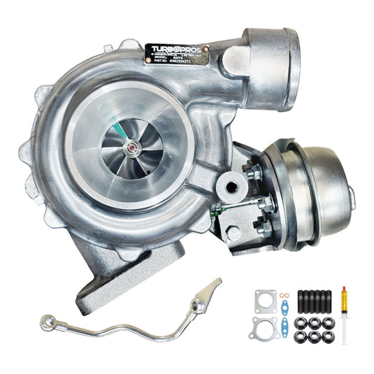 GEN1 High Flow Turbo Charger With Genuine Oil Feed Pipe For Isuzu MUX 4JJ1-TC 3.0L 2012-2016