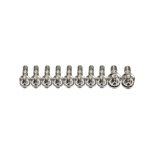 Titanium Exhaust Manifold Stud Kit For Mitsubishi Challenger/Triton MN 4D56 2.5L 4WD