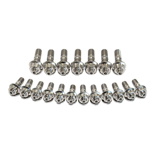 Titanium Exhaust Manifold & Turbo Charger Stud Kit For Mitsubishi Pajero 4M41 3.2L