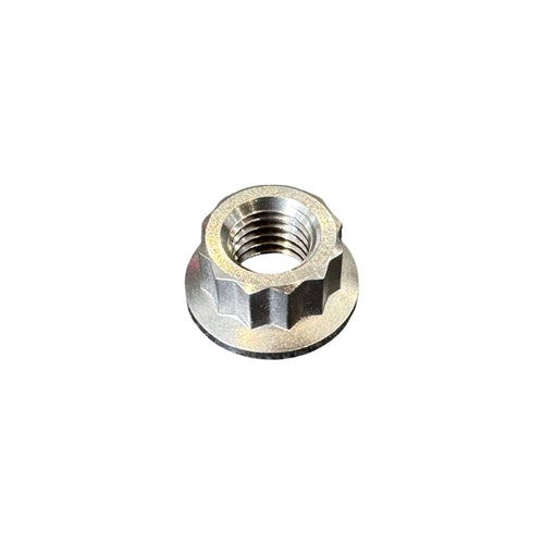 M10 x 1.25mm Titanium 12 Point Nut