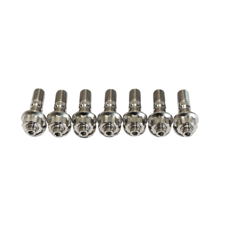 Load image into Gallery viewer, Titanium Turbo Charger Stud Kit For Nissan Patrol GQ RD28 2.8L
