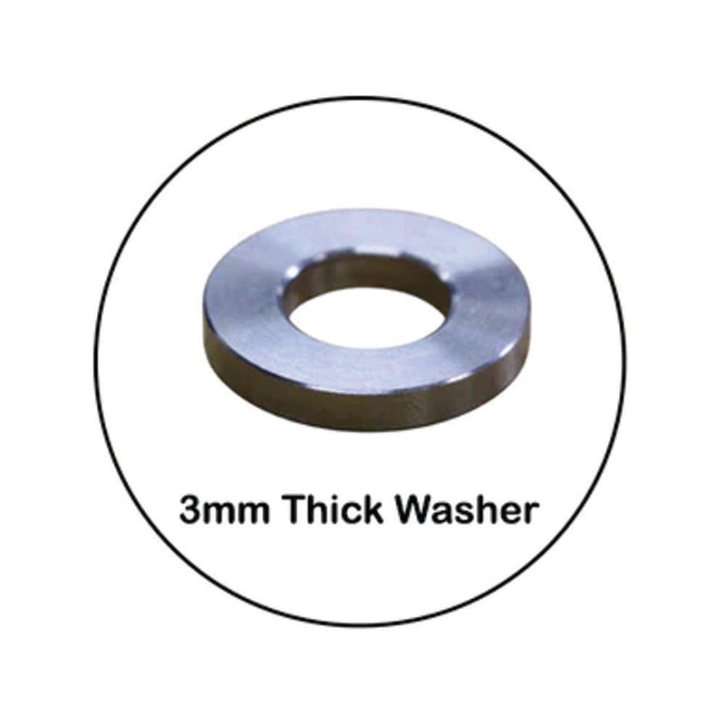 Load image into Gallery viewer, M8 Titanium Washer 3mm Thick
